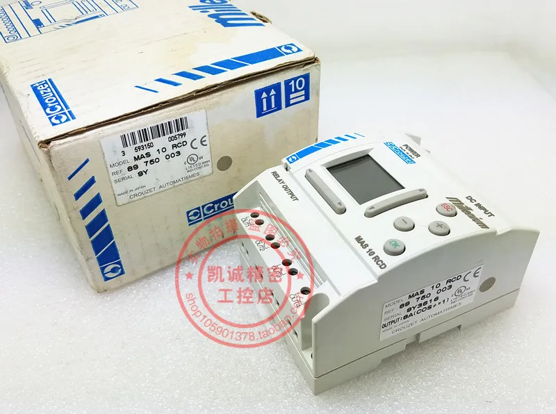 MAS 10RCD Original Gonos Crouzet PLC Programmable Controller 10-Point MAS 10RCD