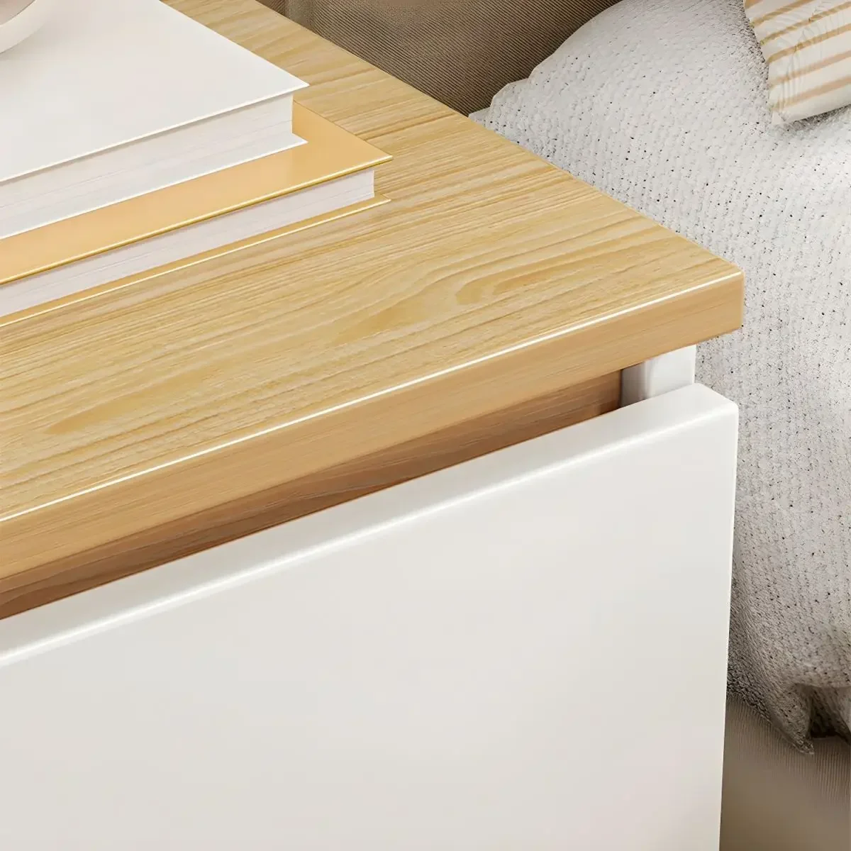 

Wooden Bedside Bedroom Side Table Nightstand With Drawer Night Table Bedside Tables