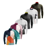 Nuevo Conjunto de Jersey de ciclismo para hombre, traje de Jersey de manga larga para bicicleta, pantalones con almohadilla de Gel 19D, ropa de ciclismo MTB de otoño