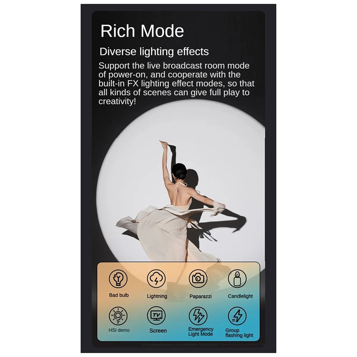 TCE جديد 80 واط LED الفيديو الضوئي ثنائي اللون COB التصوير الفوتوغرافي ضوء الاستوديو 2500 كيلو-6500 كيلو 10000 مللي أمبير للفيديو البث المباشر الاتحاد الأوروبي التوصيل