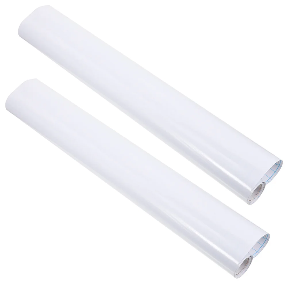 Pegatinas de pizarra blanca para pared, hogar, oficina, portátil, papel de borrado en seco, aula, dibujo para niños