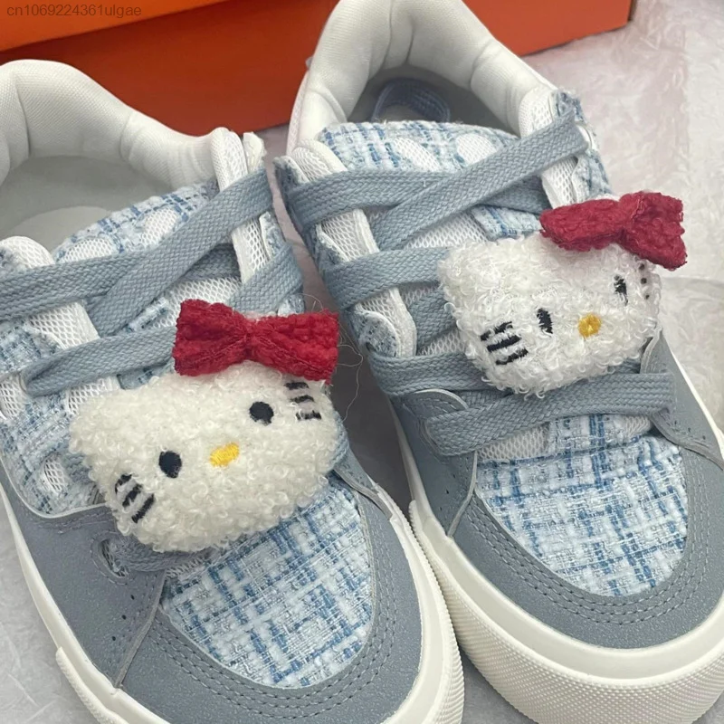 Sanrio Cartoon Hello Kitty Plush Shoe Buckle Accessories Melody Brooch Sneakers DIY Decorative Shoelace Buckle Trend Accessories