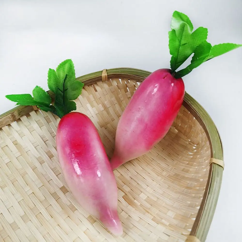 Cartoon Artificial Simulated Foam Carrot 3D Durable Carrot Model DIY Fake Vegetable Props Party
