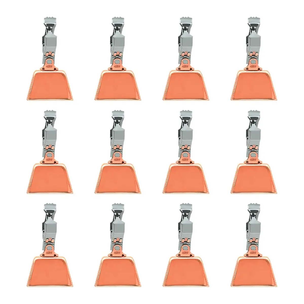 

12 Pcs Fishing Bells Fishing Pole Bells for Fishing Bells for Rods Fishing Accessories [cilae-17R]