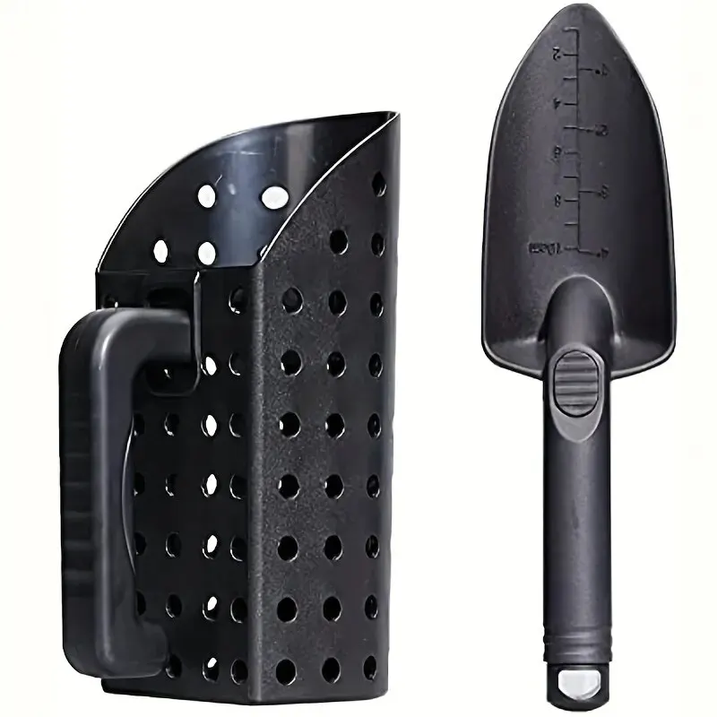 Metal Detector Sand Scoop and Shovel Set Digging Tool Accessories for Underground Metal Detecting Gold Treasure Detector