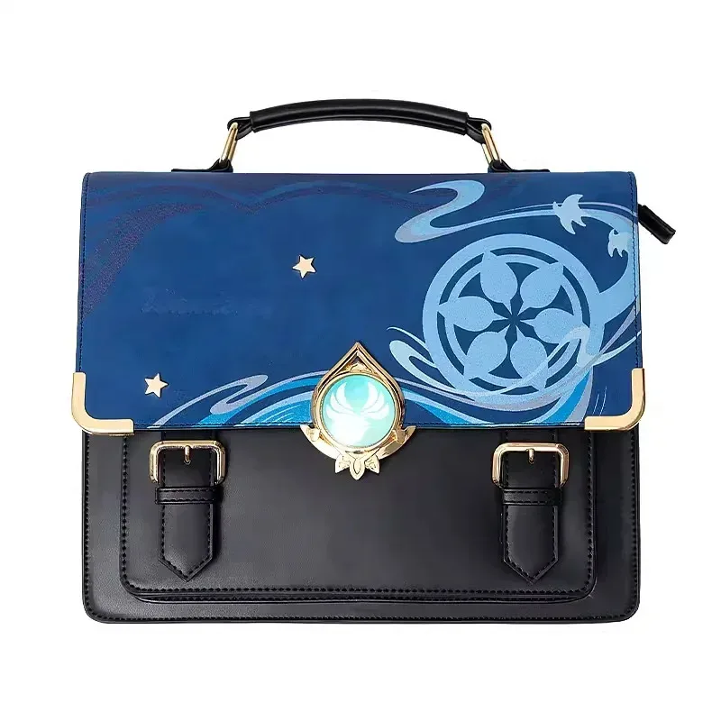 

2025 New Wanderer Scaramouche Doujin College Backpack Game Genshin Impact Cosplay Messenger Bag Top Quality Handbags AA