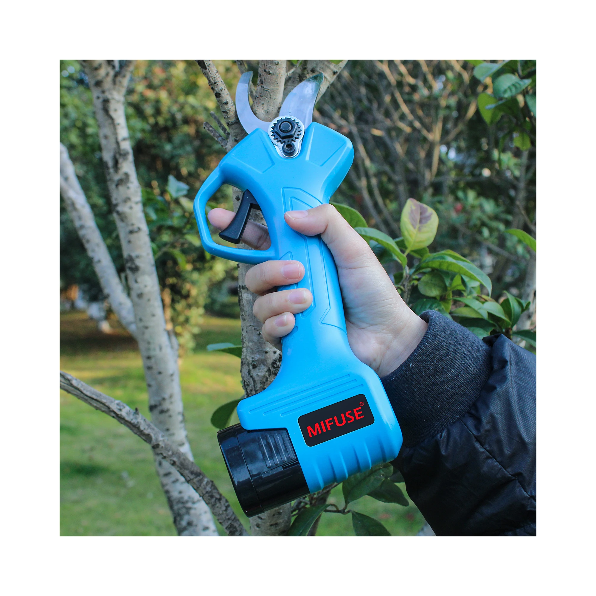 

Electric pruning shears one-click pruning, easy garden care professional lithium battery style