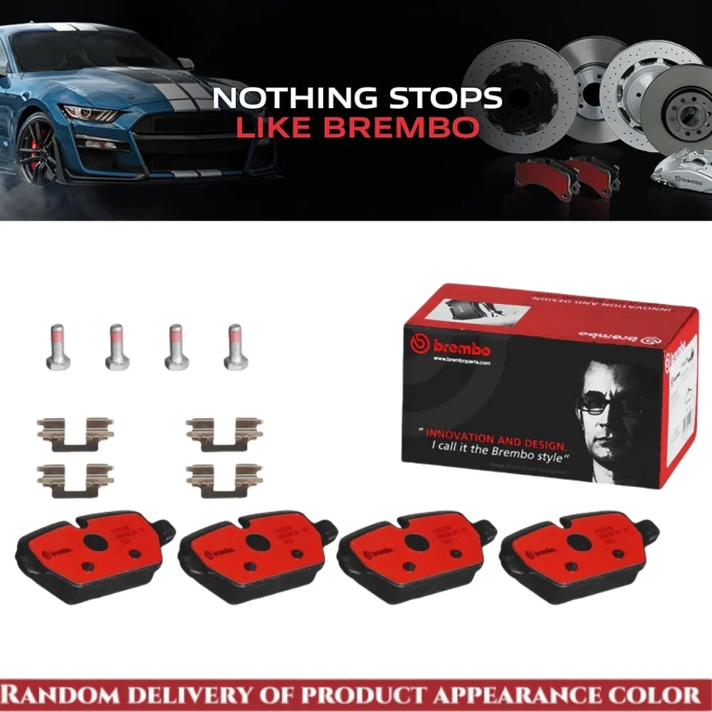 Brembo P06080N Premium Ceramic Rear Disc Brake Pad Set MINI OE# 34219808172