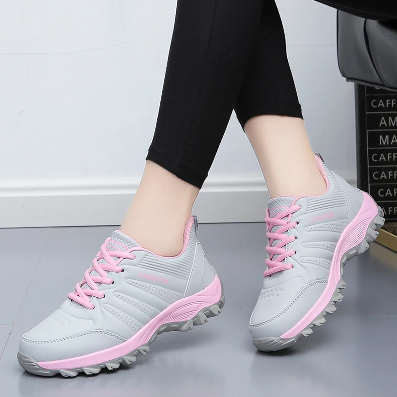 High Quality Lightweight Autumn Running Shoes Women Comfortable Winter Casual Sneakers Lady Non-Slip Sports Fitness Walking Shoe