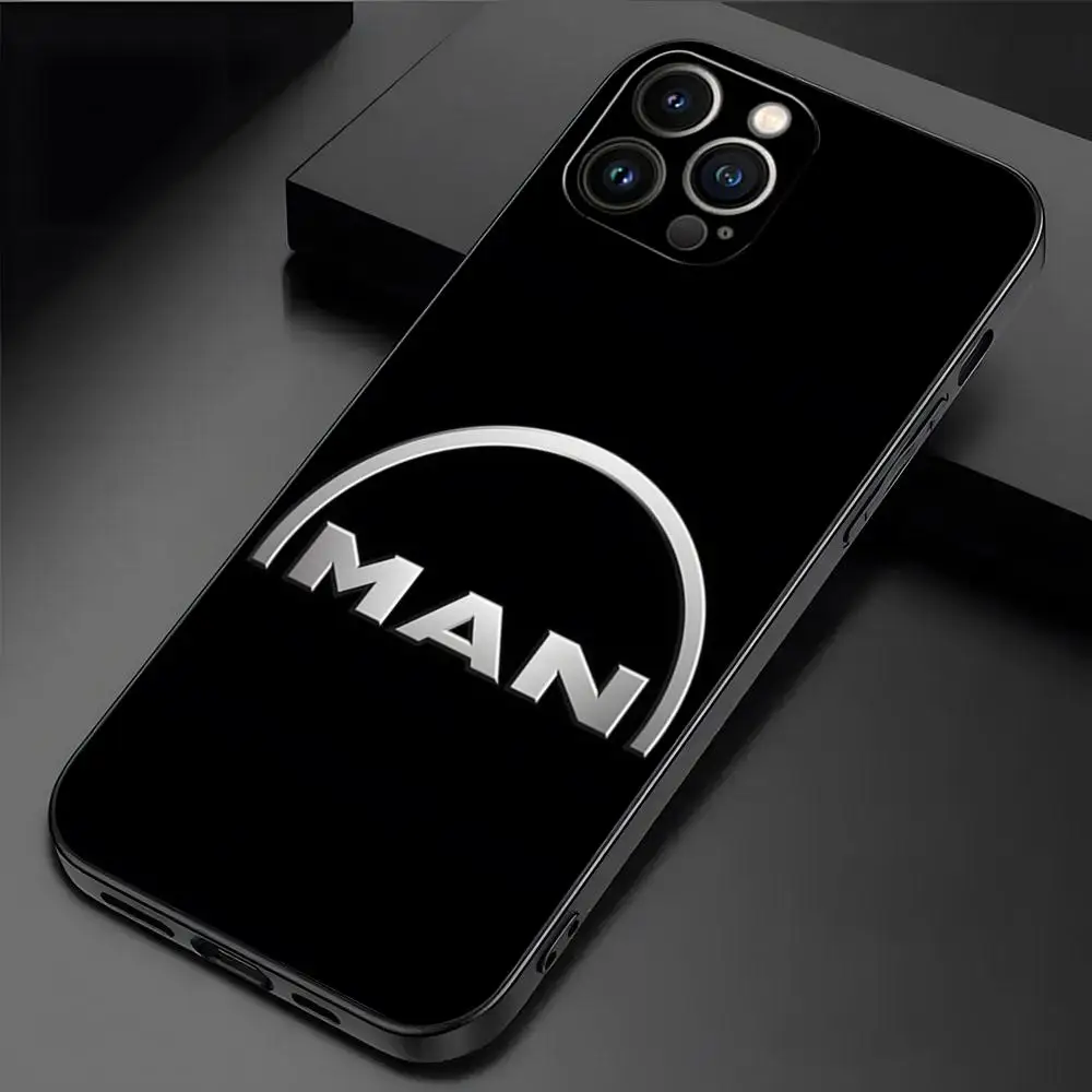 Man Trucks Logo Phone Case For Samsung 24 23 plus Suitable for S22 PRO S21 FE S20 S10 E Lite S8 S9 S30 5G Mobile Phone Cases