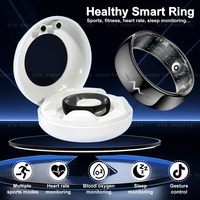 Suitable For Android Apple Phones Smart Ring Electrocardiogram Men Women Fashion Ring Health Monitor Waterproof Fitness Rings