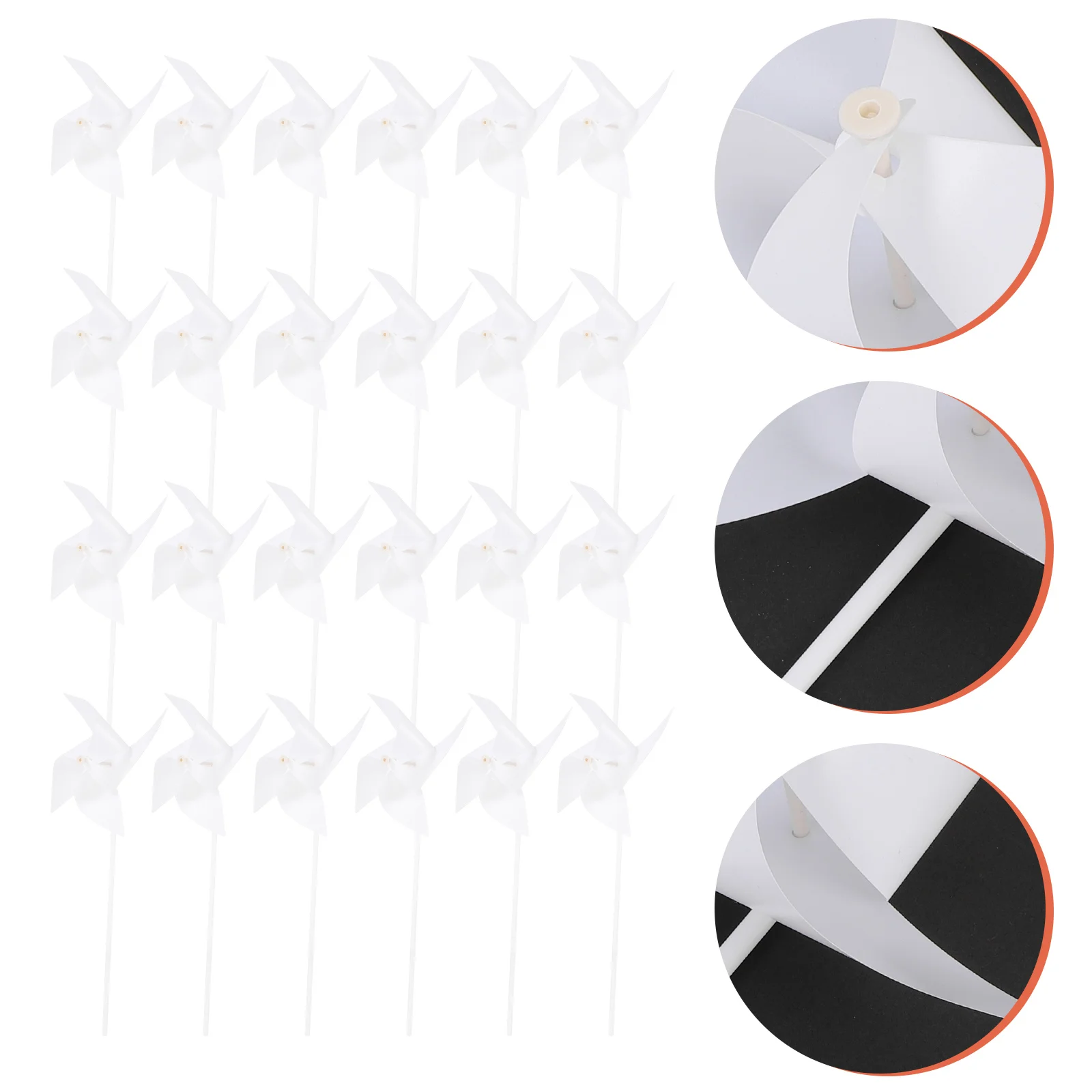 

24 Pcs Graffiti Pinwheel Baby Toys DIY Educational Kids Windmills Flight Pinwheels Children Painting Plastic