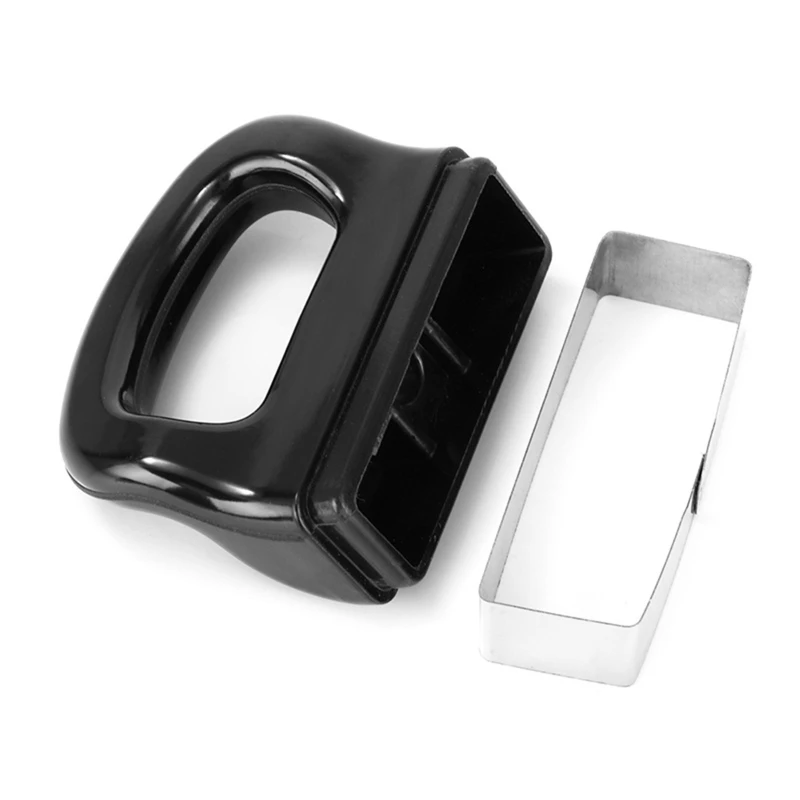 2ชิ้นมือจับหม้อกระทะด้านแรงดันหม้อหม้อหม้อหม้อทำอาหารเปลี่ยนที่จับด้านข้างสั้นที่จับหลุมเดียว