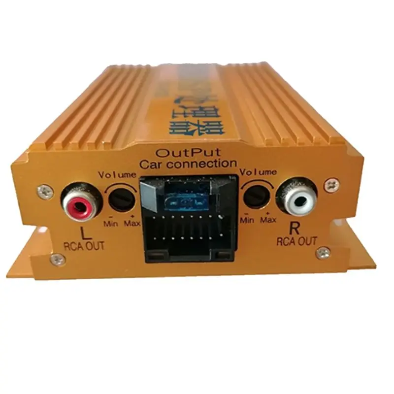 Steady Car Radio DSP Amplifier Lossless 4 Way Modified Speakers Android Universal Wired Sound Amplifier Car Radio Stereo