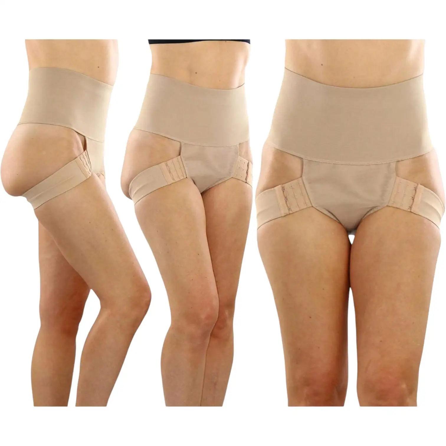 Women Butt Lifter Shapewear Tummy Control Waist Trainer Body Shaper Booty Enhancer Slimming Belt Modeling Strap High Waist Postpartum Recovery Corset Band view 5