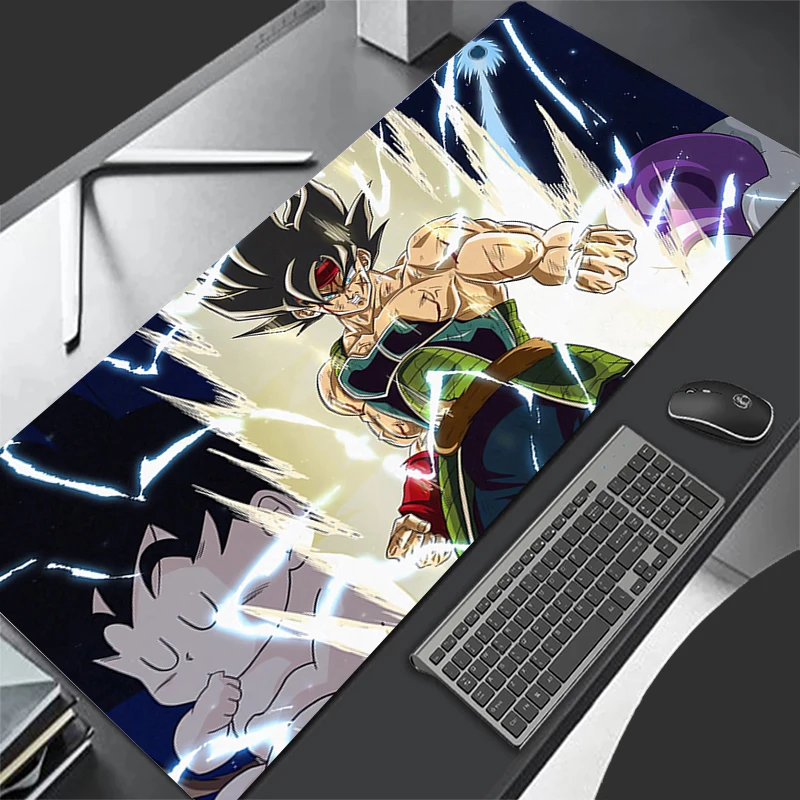 Gaming Mouse Pad Computer Cool Goku Desk Mat Anime Dragon Balls Table Keyboard Pad Laptop Rubber Non-slip Back Mousepad Cushion