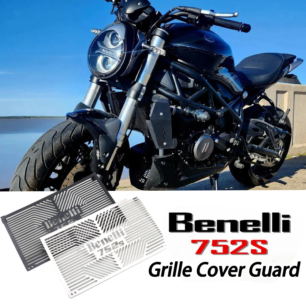 

For Benelli 752S 752 S 2018-2022 Motorcycle Radiator Grille Cover Guard Stainless Steel Protection Protetor