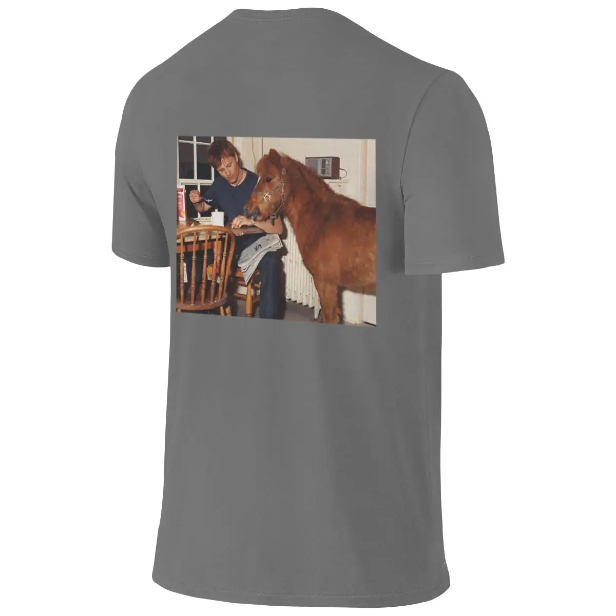 Second Breakfast Sweat-Absorbing Reversible T-shirt Street Casual Original Tee