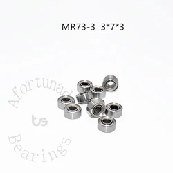 MR73-3 10PCS 3*7*3(mm) Metal Sealed Miniature Chrome Steel Bearings