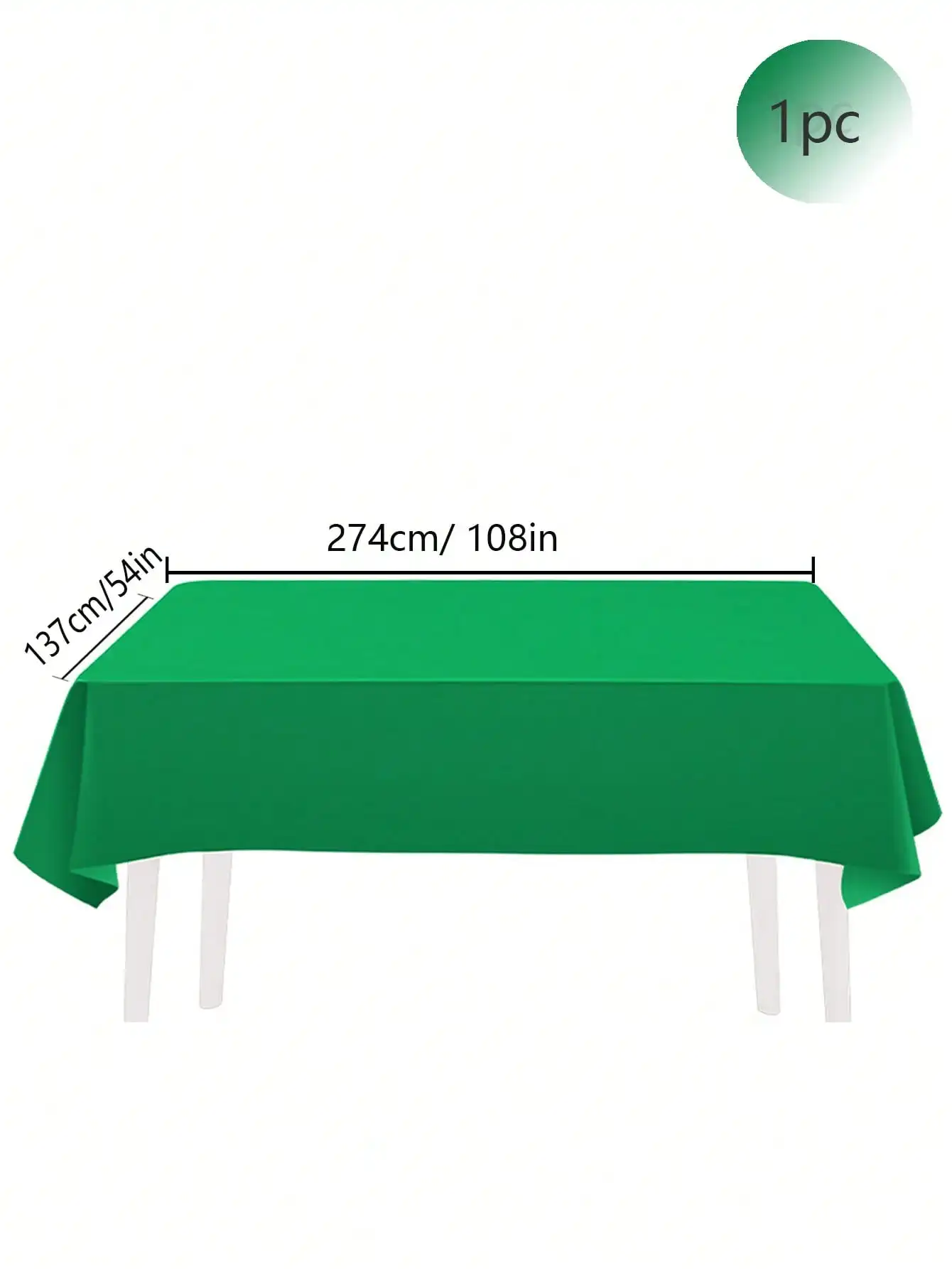 Solid Green Color Party Set Disposable Plate Cup Tablecloth Birthday Party Easter Day Baby Decoration Dinniware Party Supplie