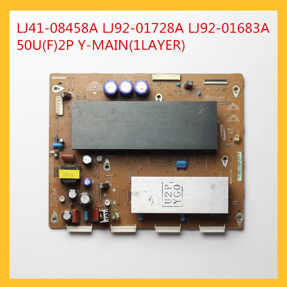 

Plasma Board LJ41-08458A LJ92-01728A LJ92-01683A 50U(F)2P Y-MAIN(1LAYER) for TV S50HW-YD13 YB06 ...etc. Good Test Power Card