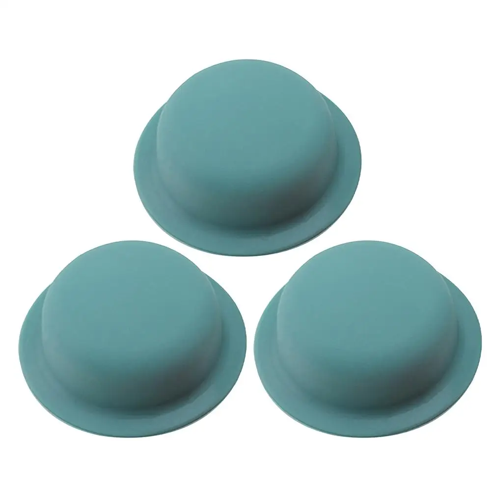 

3 Pcs Pot Lid Handle Cover Silicone Heat Resistant Replacement Knobs Universal Cookware Grips Kitchen Accessories