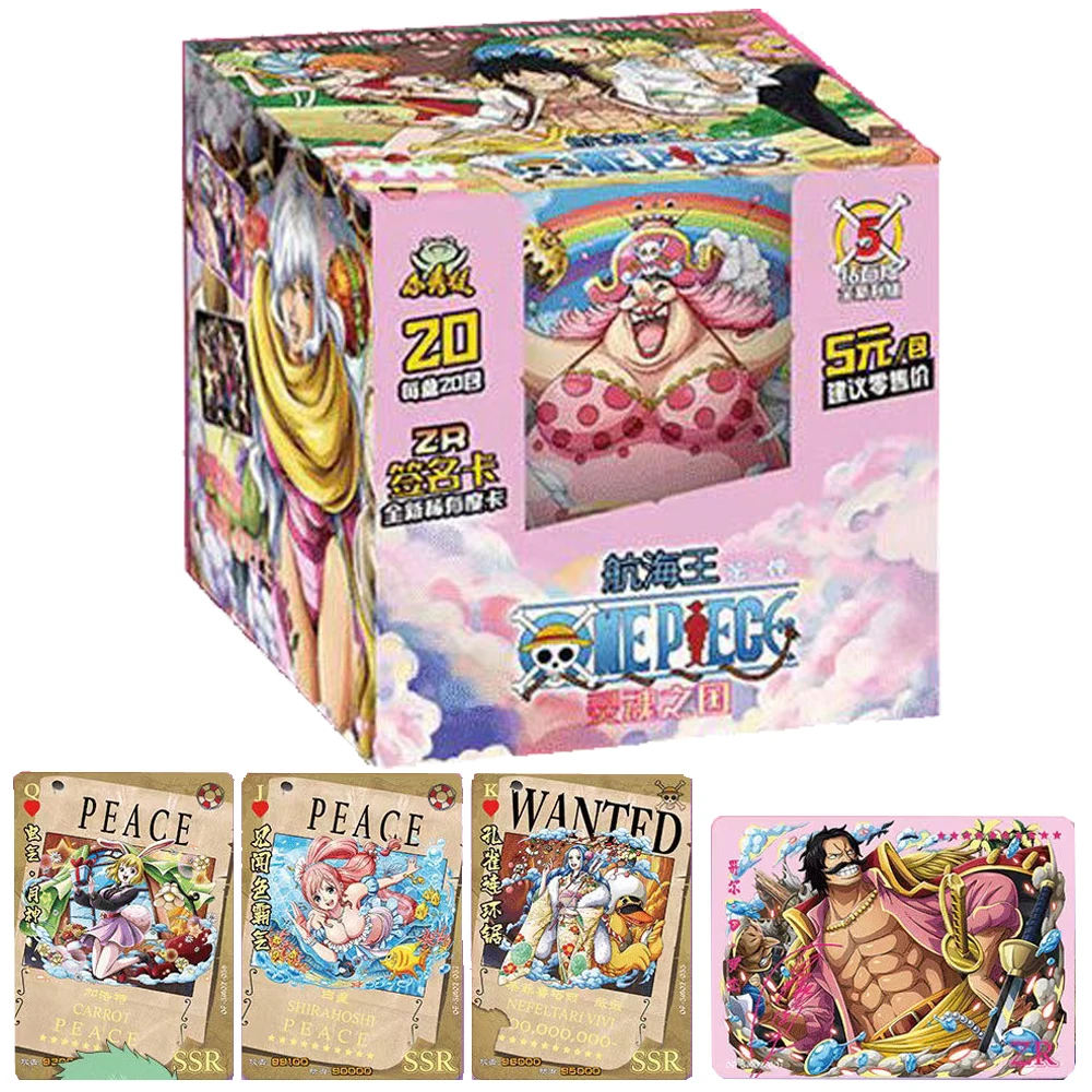 

ONE PIECE Collection Card For Children Classic Youth Anime Monkey D.Luffy Edward Newgate Exquisite Limited Game Card Kids Toys