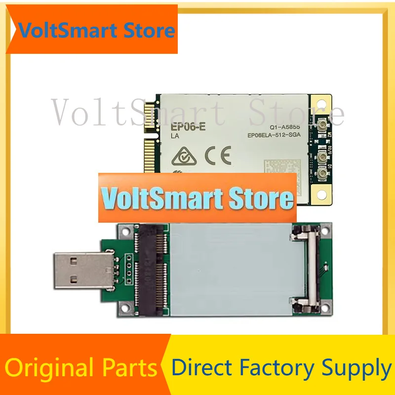 VoltSMini PICE To USB Adpater With EP06-E LTE Advanced Cat6 Module Industrial 4G Router Openwrt Mikrotik Gateway Tablet PC