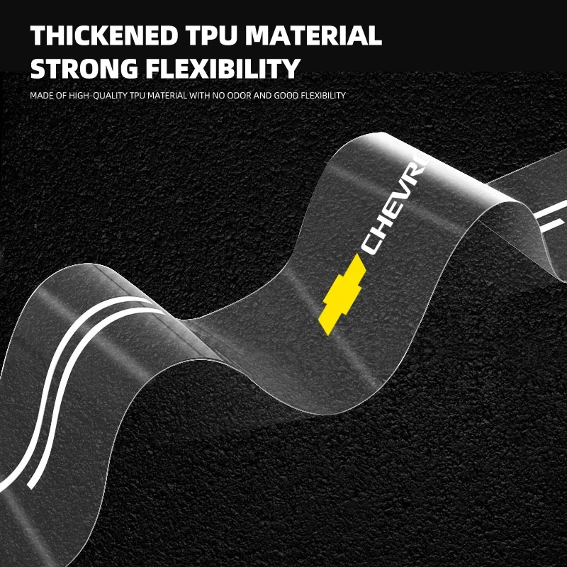 ملصق لوحة حماية خلفية شفافة للسيارة لسيارة شيفروليه سيلفرادو إمبالا ماليبو الاعتدال كروز كامارو تاهو/الفرسان الغواحي #3