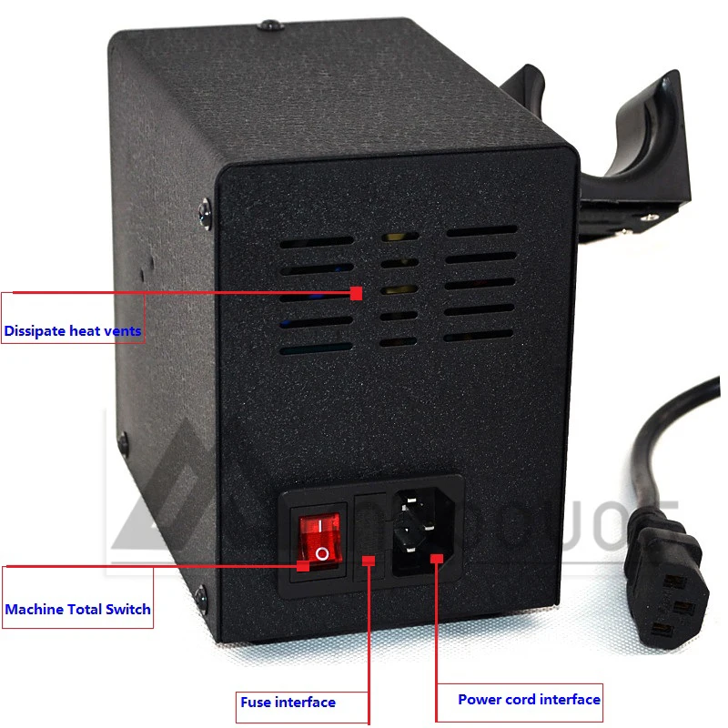 8586D Soldering Station 2 IN 1 Hot Air Gun Solder Station LCD 2 Digital Display Electric Soldering iron Welding Rework Station