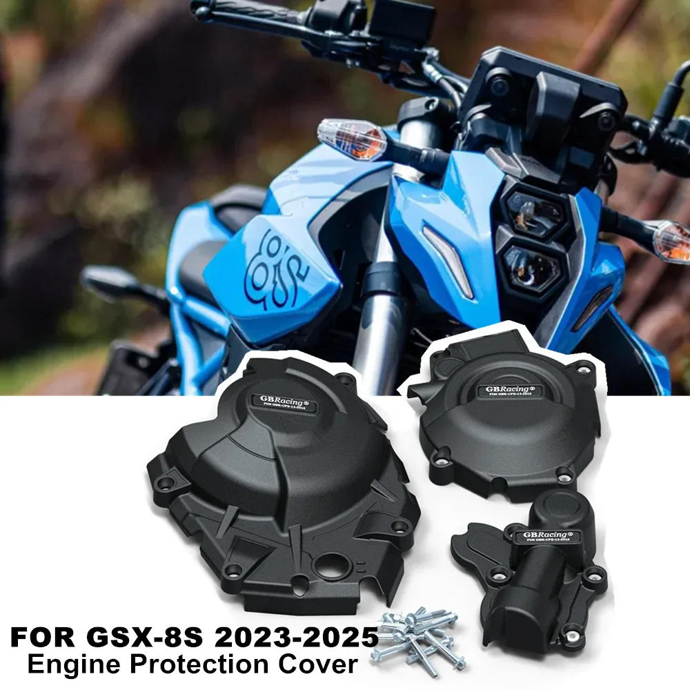 

For Suzuki GSX-8S GSX 8S GSX8S 2023 2024 2025 Motorcycle Engine Cover Sets Bonnet Protector Engine Cover