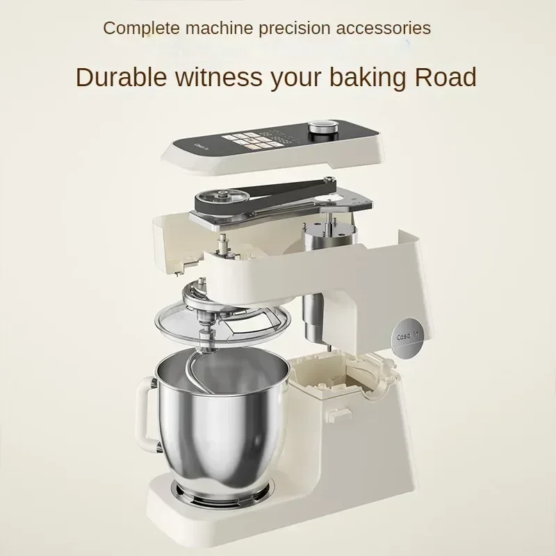 7L Food Mixers With Huge Capacity All-Steel Body Commercial Household Mixing Machines Dough Mixers Egg Beaters Cream Whippers Ho