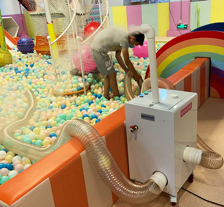 Ocean ball dry washing machine Indoor playground disinfection Ball pit cleaning machine