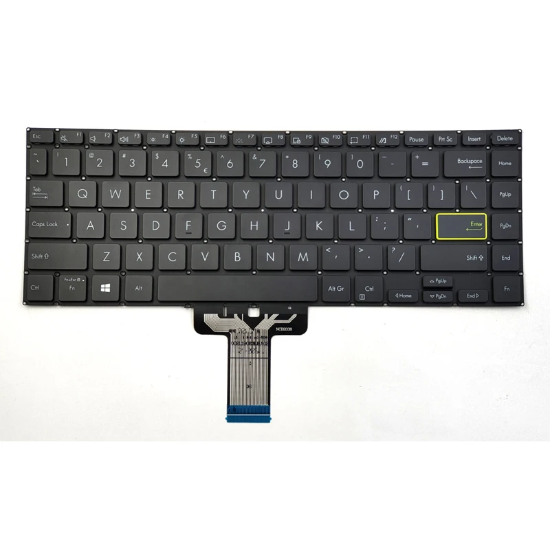 New For Asus VivoBook Flip 14 TM420 TM420IA TM420U TM420UA TP470 TP470E TP470EA TP470EZ Laptop Keyboard US Backlit