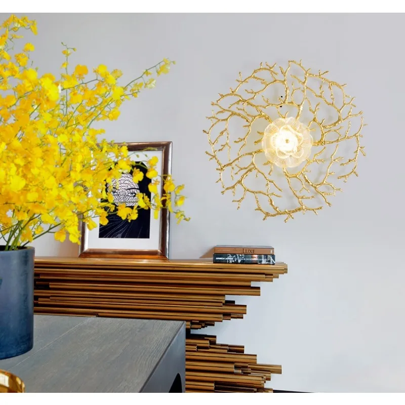 Postmodern Branches, Personality, Simplicity, Fashion, Model House, Exhibition Hall, Dining Room, Living Room, Wall Light