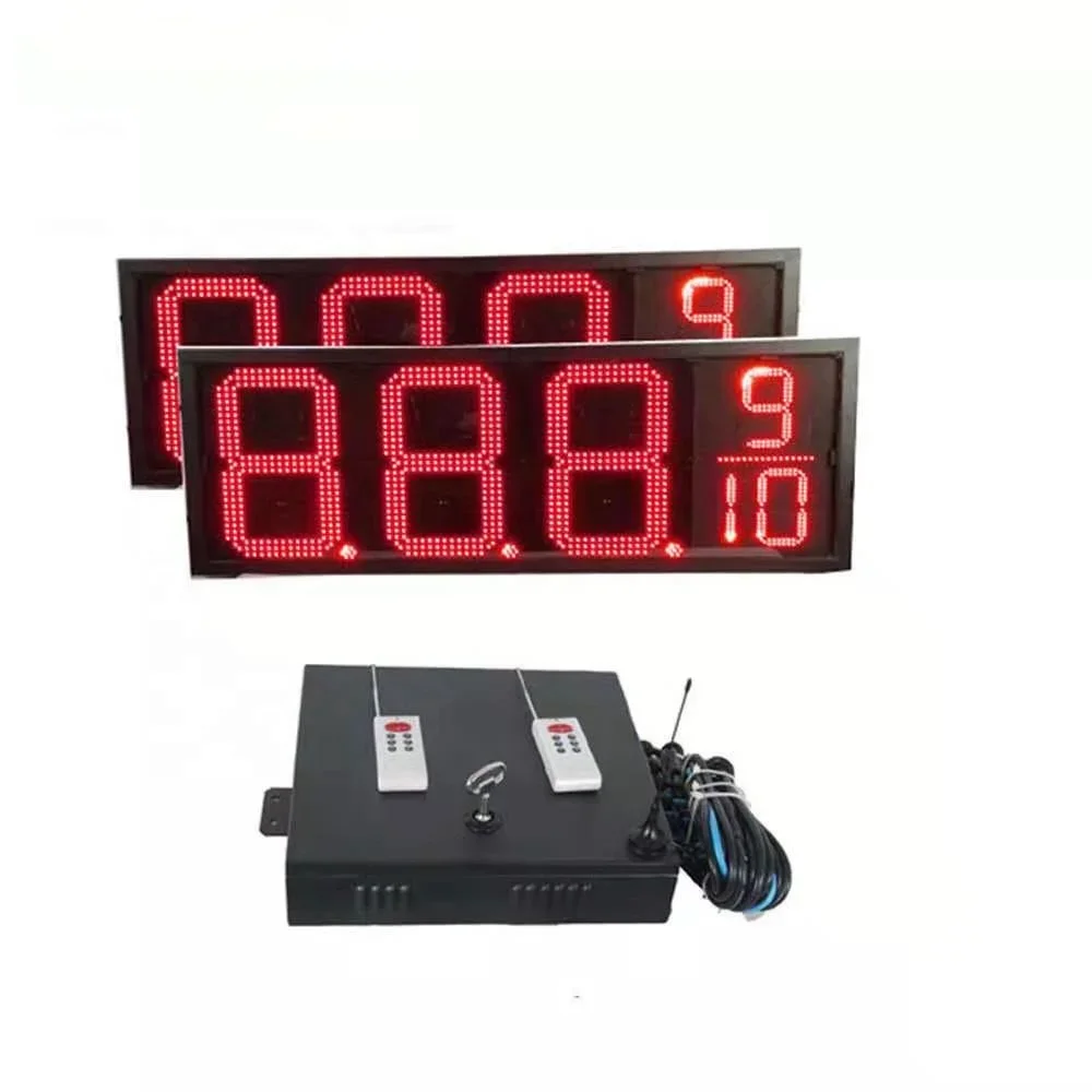 Directly Factory Waterproof LED Gas Price Sign Display Green Color  Remote Gas Station LED Digital Price Sign