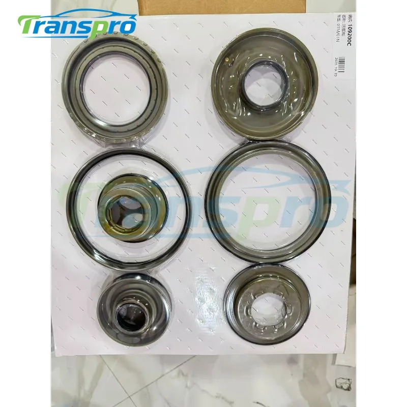 New  01M  095 096 097 Transmissions Piston Kit  Set 1996 And UP 7 Pieces Fits For VW Audi  4-Speed