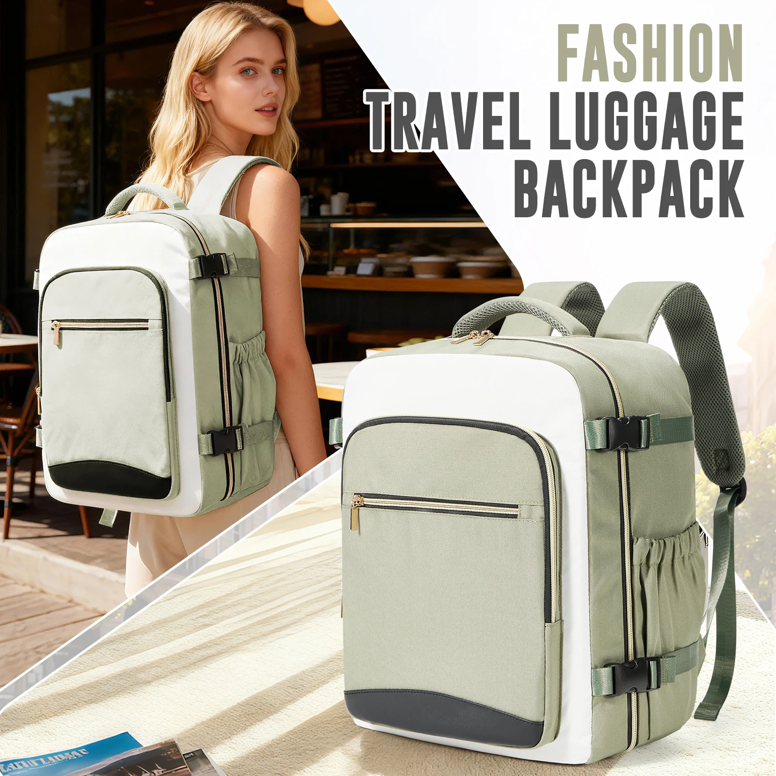 Ryanair 40x30x20 Backpack Short Distance Travel Backpack College School Backpack Outdoors Backpack Laptop Bag Carry-on Luggage