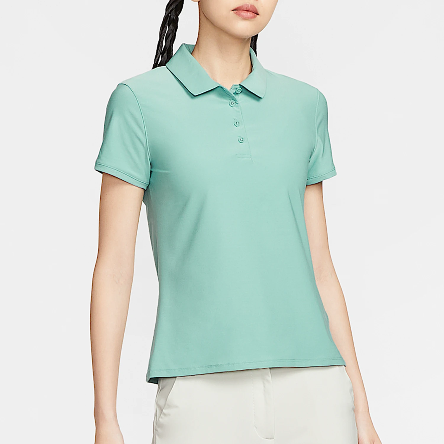 

Nike genuine Dri FIT women's breathable golf polo shirt FQ1575-017