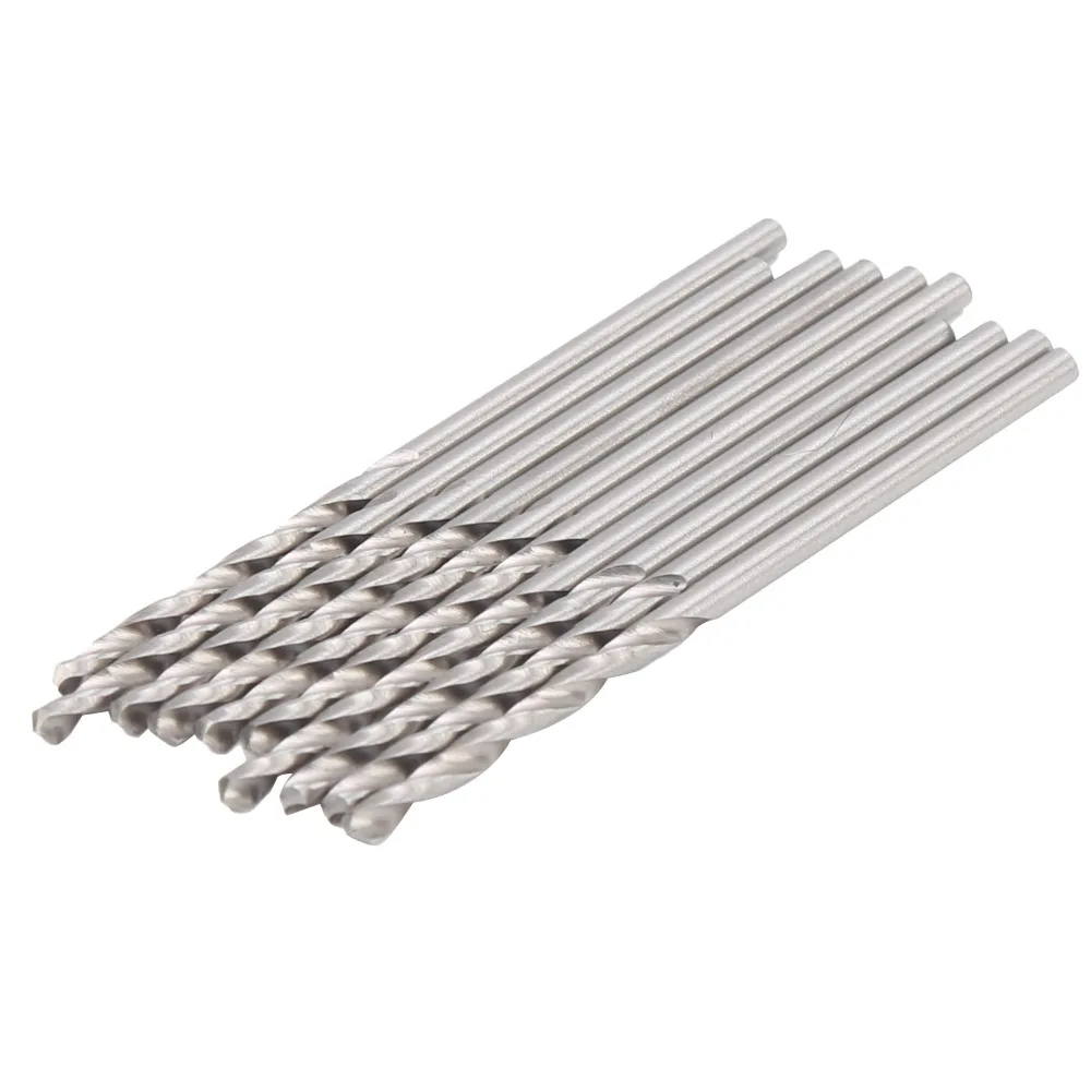 1.75mm Diameter Twist Drill Bit 46mm Length Fully Ground Micro Drill Bits Extra Long High Speed Steel HSS Drill Bits