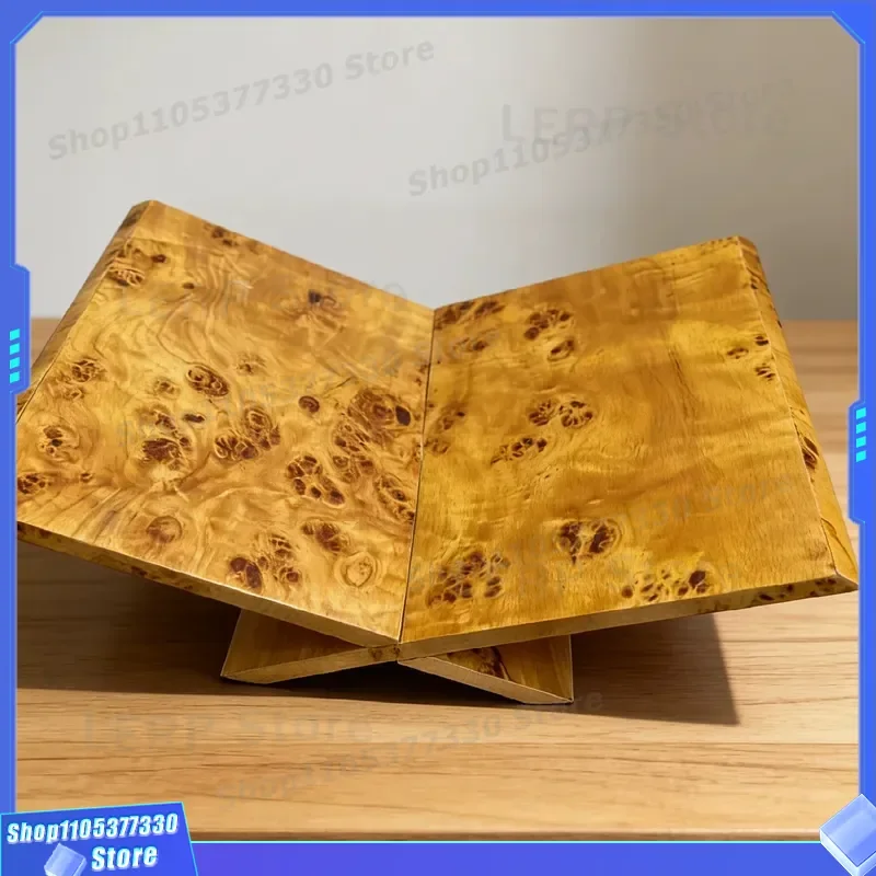 Modern Wabi Sabi Solid Wood Bookshelf Coffee Table Ornament for Chinese Homestay Model Study Club Hotel Sales Office Soft