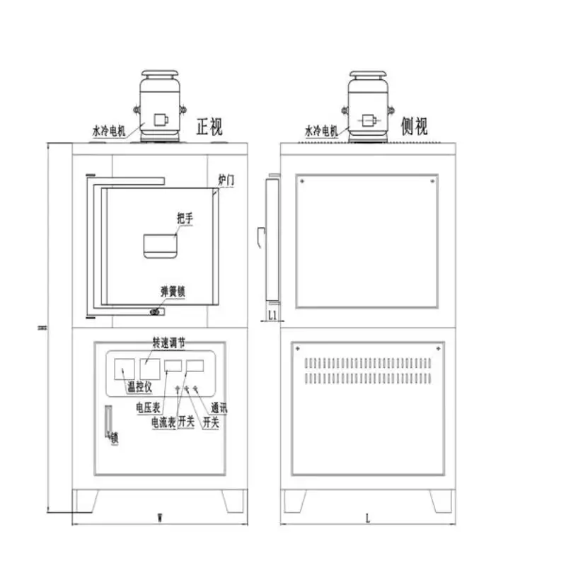Muffle Furnace CE Certification Customizable Size Up To Ceramic Fiber Electric Heating Resistance High Temperature