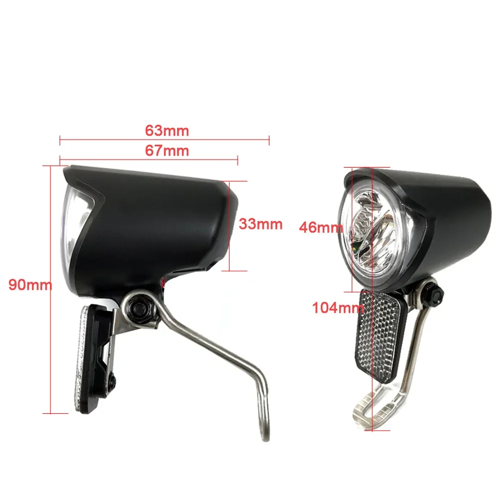 

Велосипедная фара DH004 6 В-60 В, светодиодная фара для электронного велосипеда, освещение для ночной езды, защитное оборудование, аксессуар для модификации велосипеда