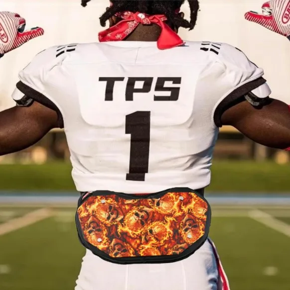 

Football Backboard Rugby Back Pads Universal Fit Lightweight with Padding Rear