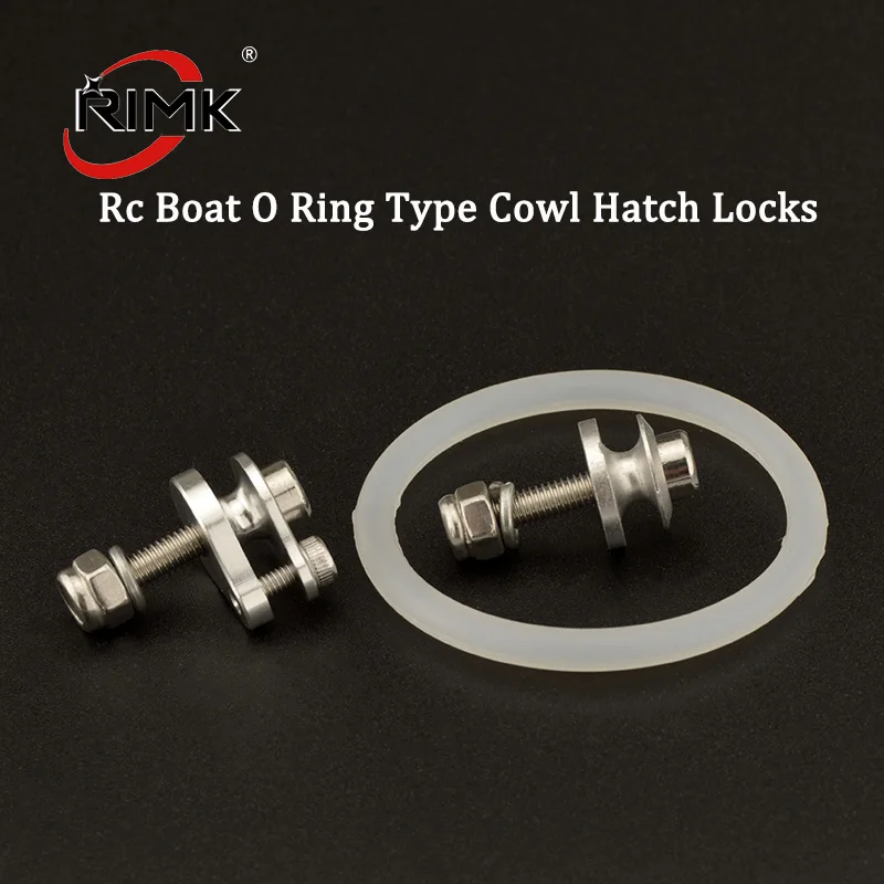 1set Rc Boat O Ring Type Cowl Hatch Locks Rc Model Boat Gas Nitro Clips for Engine Cover