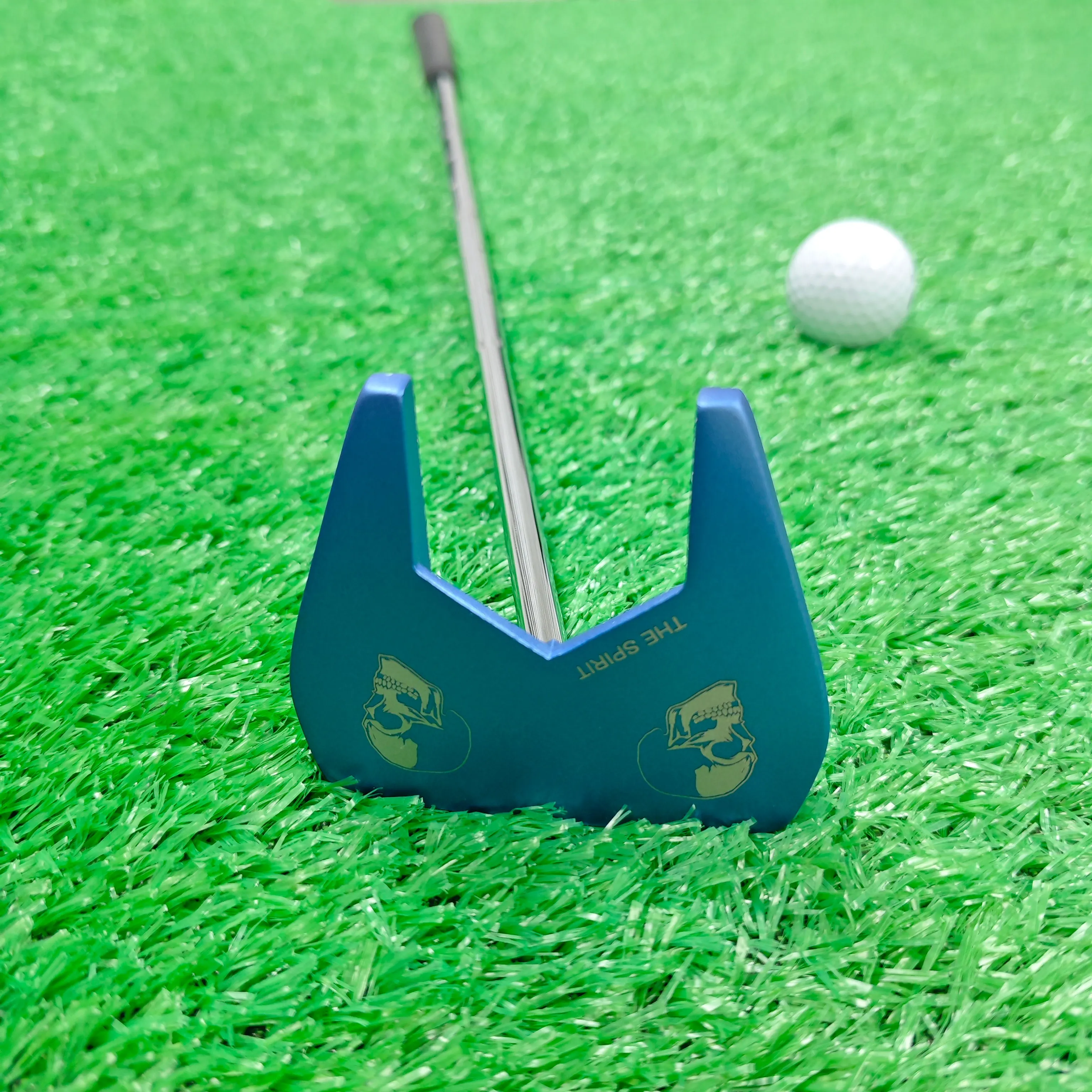 Right‑Handed Stand‑Up Golf Putter for Men Professional Golf Putting Club Golfer Equipment Blue Golf Putter 34