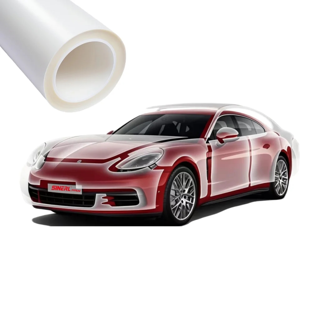 

PPF Matte Clear 7.5mil Polyurethane TPU Film Glossy Surface Car Body Protection Wrapping Paint Color Changing Manufactured Top