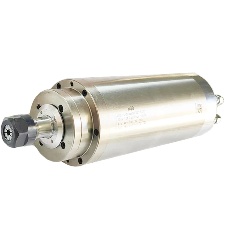 Шпиндель с водяным охлаждением HQD 3,2 кВт диаметром 100 мм для гравировального станка