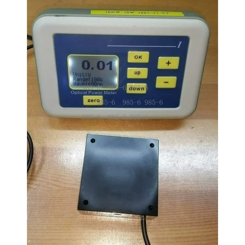 Full Wavelength Laser Power Meter, High Precision Type with 0.1mW Resolution 0.5W-50W Range