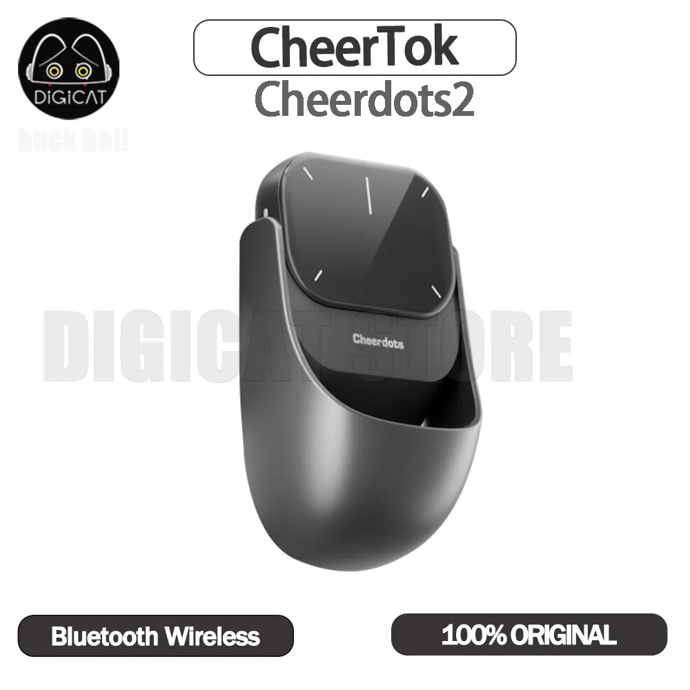 CheerTok Cheerdots 2 Wireless Touchpad All-in-one Pocket AirMouse AI Recording ChatGPT Enabled Mouse Presenter Custom Mouse Gift